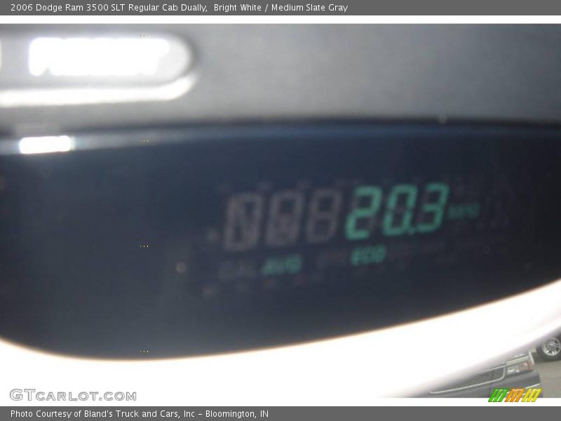 Bright White / Medium Slate Gray 2006 Dodge Ram 3500 SLT Regular Cab Dually
