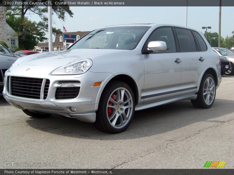 Crystal Silver Metallic / Black w/Alcantara 2009 Porsche Cayenne GTS