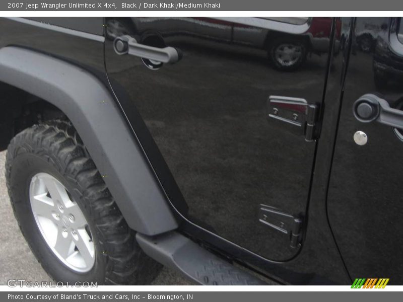Black / Dark Khaki/Medium Khaki 2007 Jeep Wrangler Unlimited X 4x4