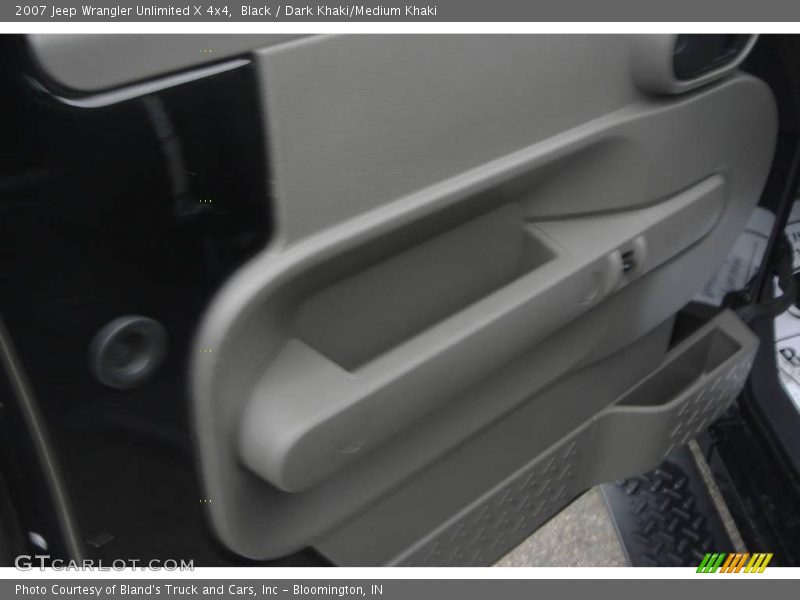 Black / Dark Khaki/Medium Khaki 2007 Jeep Wrangler Unlimited X 4x4