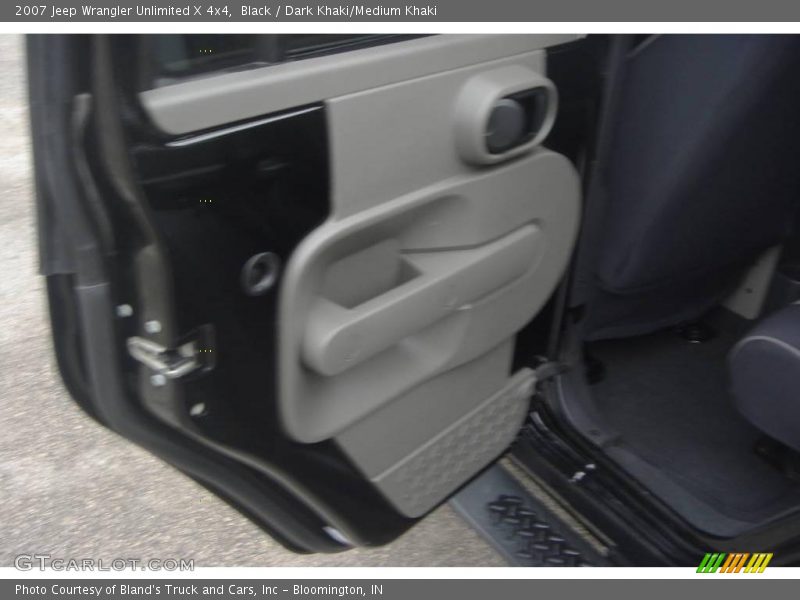 Black / Dark Khaki/Medium Khaki 2007 Jeep Wrangler Unlimited X 4x4