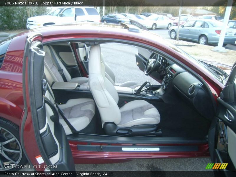 Copper Red Mica / Black 2006 Mazda RX-8