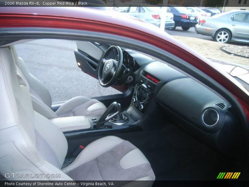 Copper Red Mica / Black 2006 Mazda RX-8