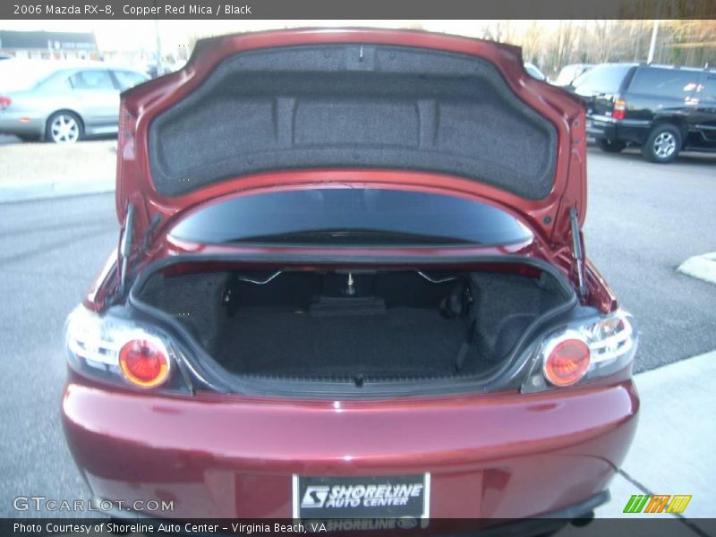 Copper Red Mica / Black 2006 Mazda RX-8