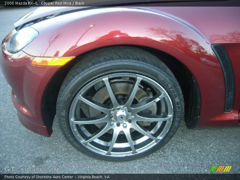 Copper Red Mica / Black 2006 Mazda RX-8