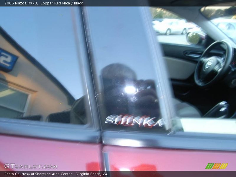 Copper Red Mica / Black 2006 Mazda RX-8