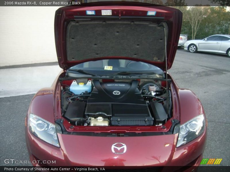 Copper Red Mica / Black 2006 Mazda RX-8