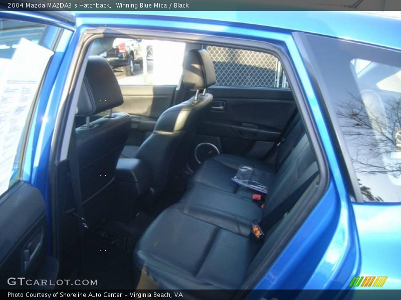Winning Blue Mica / Black 2004 Mazda MAZDA3 s Hatchback