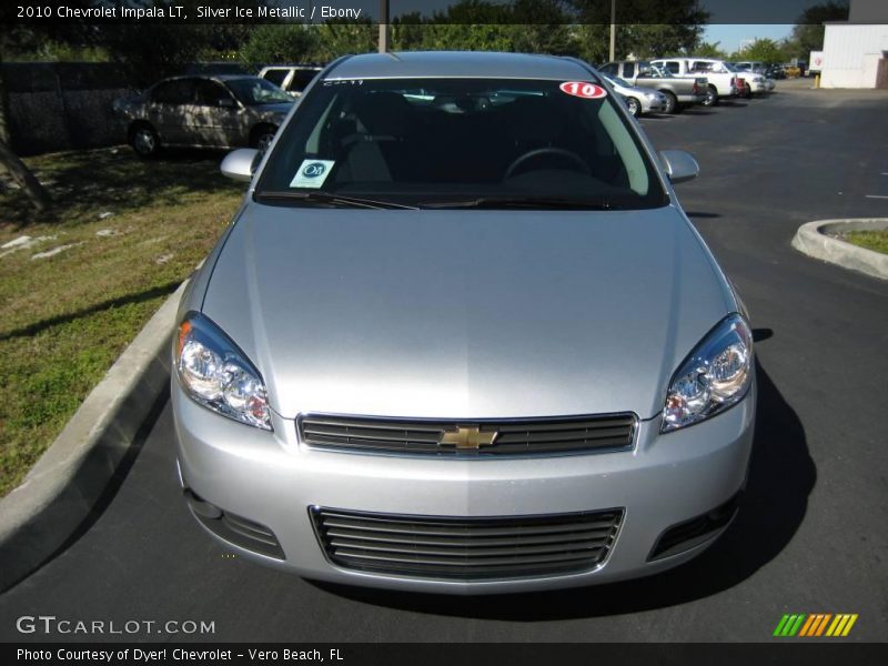 Silver Ice Metallic / Ebony 2010 Chevrolet Impala LT