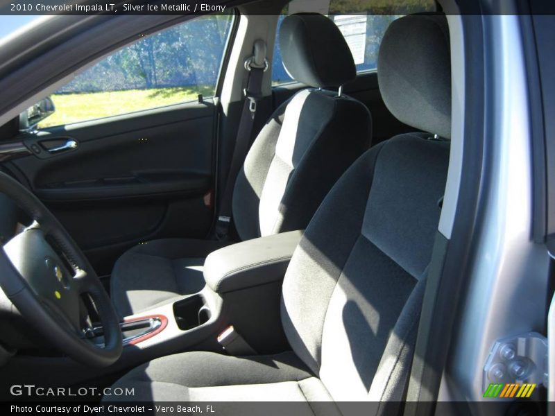 Silver Ice Metallic / Ebony 2010 Chevrolet Impala LT