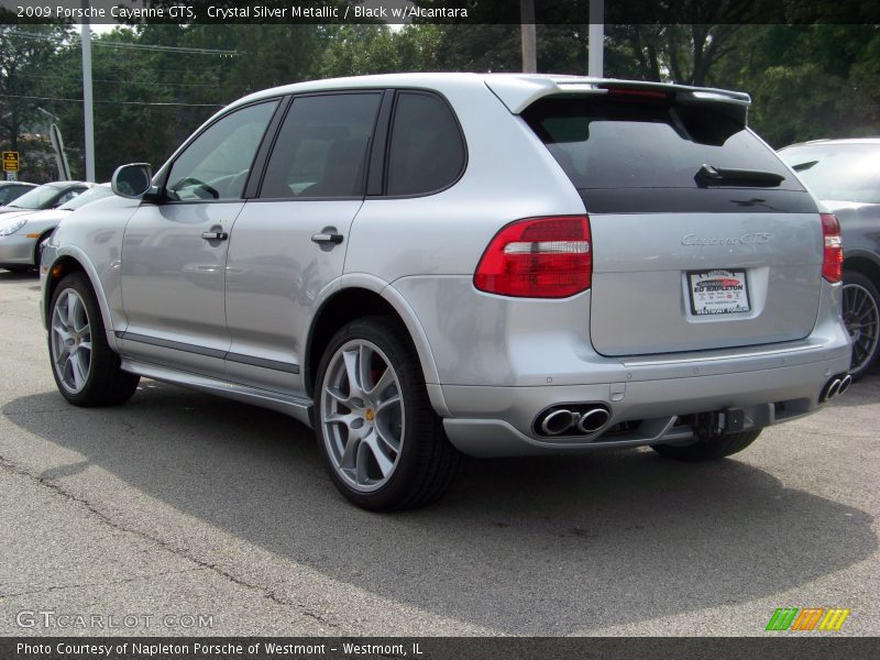 Crystal Silver Metallic / Black w/Alcantara 2009 Porsche Cayenne GTS