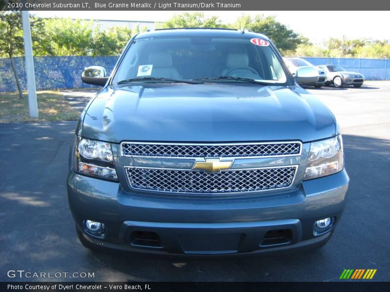 Blue Granite Metallic / Light Titanium/Dark Titanium 2010 Chevrolet Suburban LT