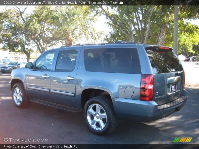 Blue Granite Metallic / Light Titanium/Dark Titanium 2010 Chevrolet Suburban LT