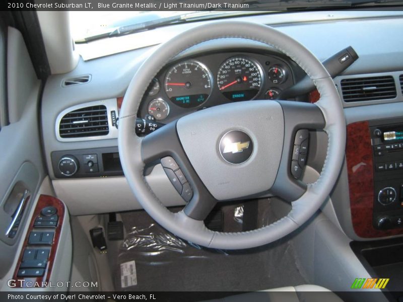 Blue Granite Metallic / Light Titanium/Dark Titanium 2010 Chevrolet Suburban LT