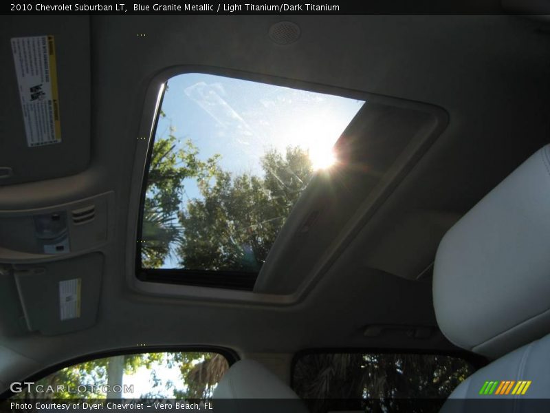 Blue Granite Metallic / Light Titanium/Dark Titanium 2010 Chevrolet Suburban LT