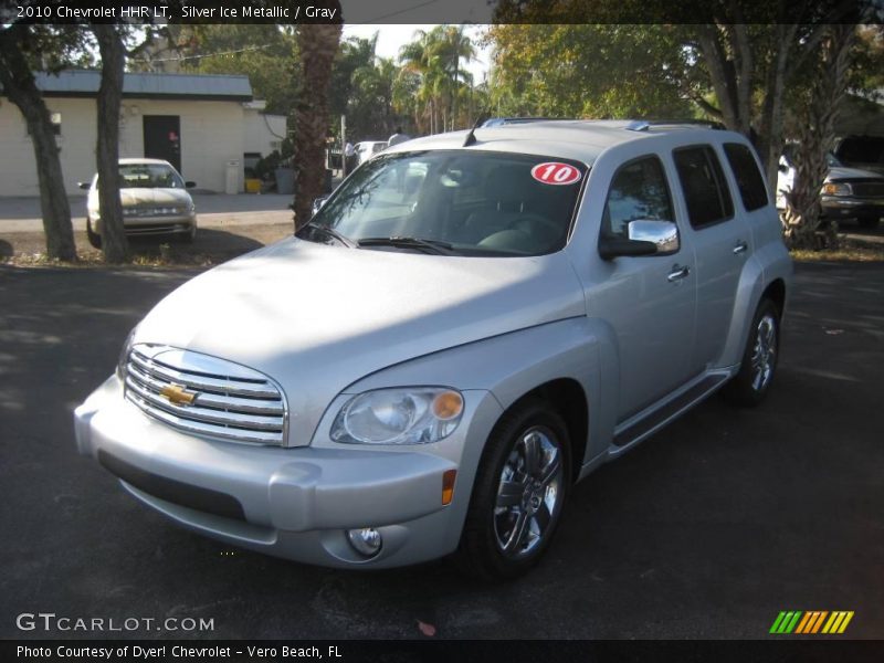 Silver Ice Metallic / Gray 2010 Chevrolet HHR LT