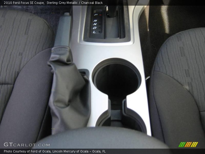 Sterling Grey Metallic / Charcoal Black 2010 Ford Focus SE Coupe