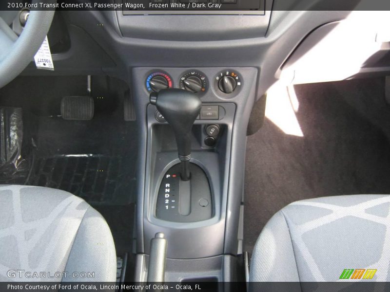 Frozen White / Dark Gray 2010 Ford Transit Connect XL Passenger Wagon