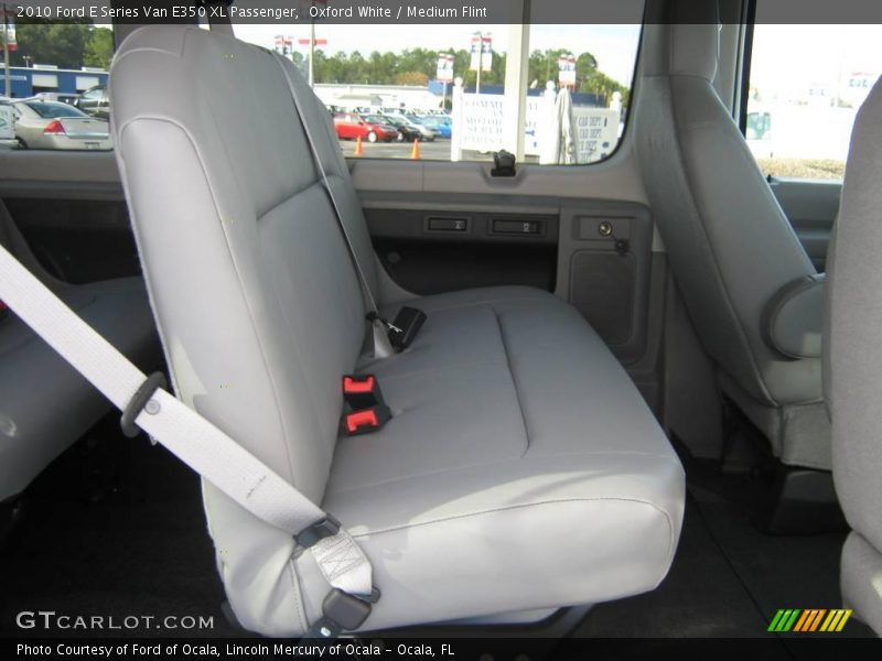 Oxford White / Medium Flint 2010 Ford E Series Van E350 XL Passenger