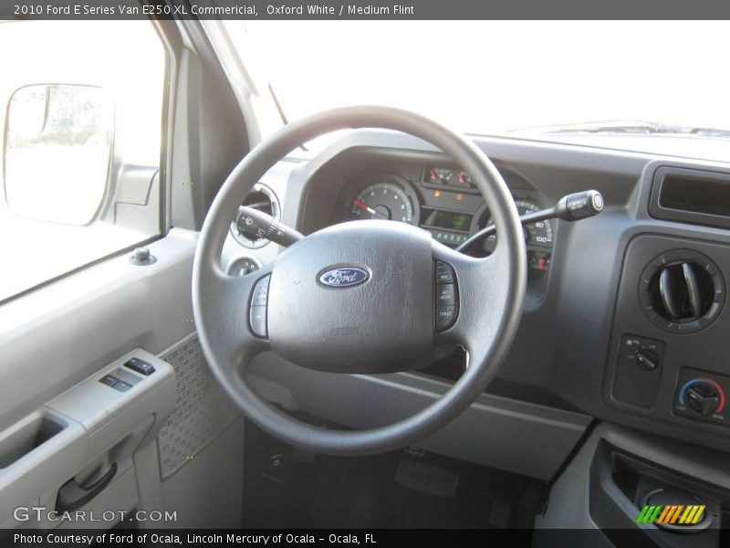 Oxford White / Medium Flint 2010 Ford E Series Van E250 XL Commericial