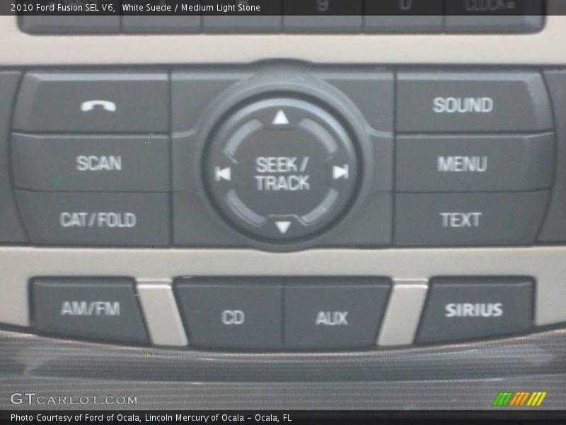 White Suede / Medium Light Stone 2010 Ford Fusion SEL V6