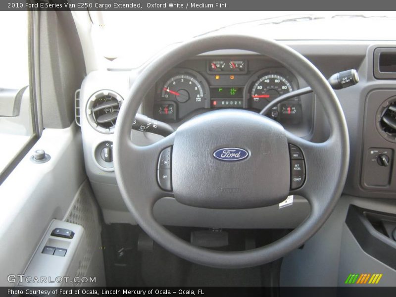 Oxford White / Medium Flint 2010 Ford E Series Van E250 Cargo Extended