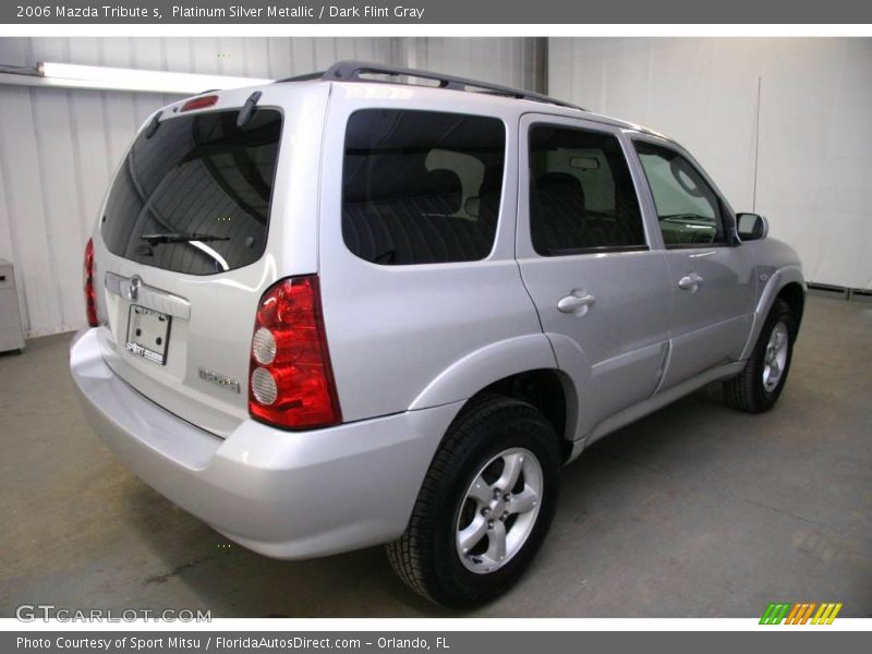Platinum Silver Metallic / Dark Flint Gray 2006 Mazda Tribute s