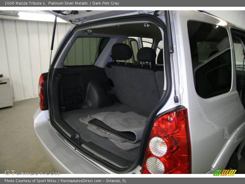 Platinum Silver Metallic / Dark Flint Gray 2006 Mazda Tribute s