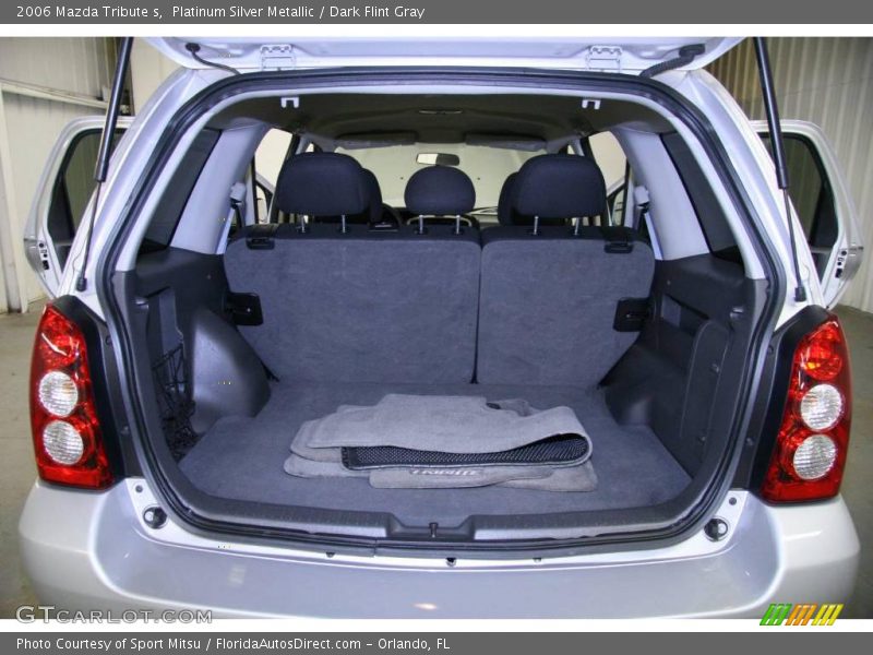 Platinum Silver Metallic / Dark Flint Gray 2006 Mazda Tribute s
