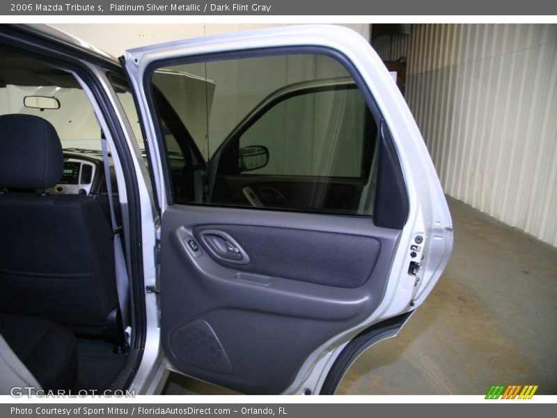 Platinum Silver Metallic / Dark Flint Gray 2006 Mazda Tribute s
