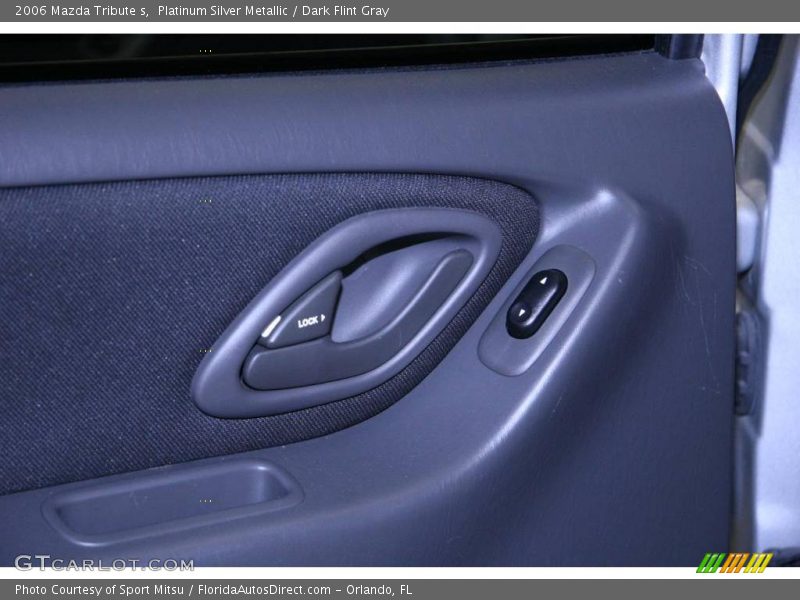 Platinum Silver Metallic / Dark Flint Gray 2006 Mazda Tribute s