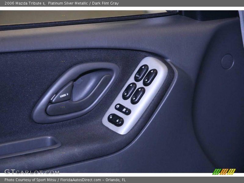 Platinum Silver Metallic / Dark Flint Gray 2006 Mazda Tribute s