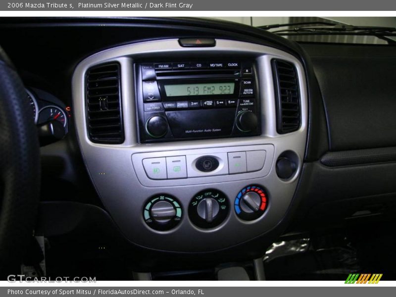 Platinum Silver Metallic / Dark Flint Gray 2006 Mazda Tribute s