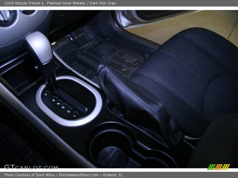 Platinum Silver Metallic / Dark Flint Gray 2006 Mazda Tribute s