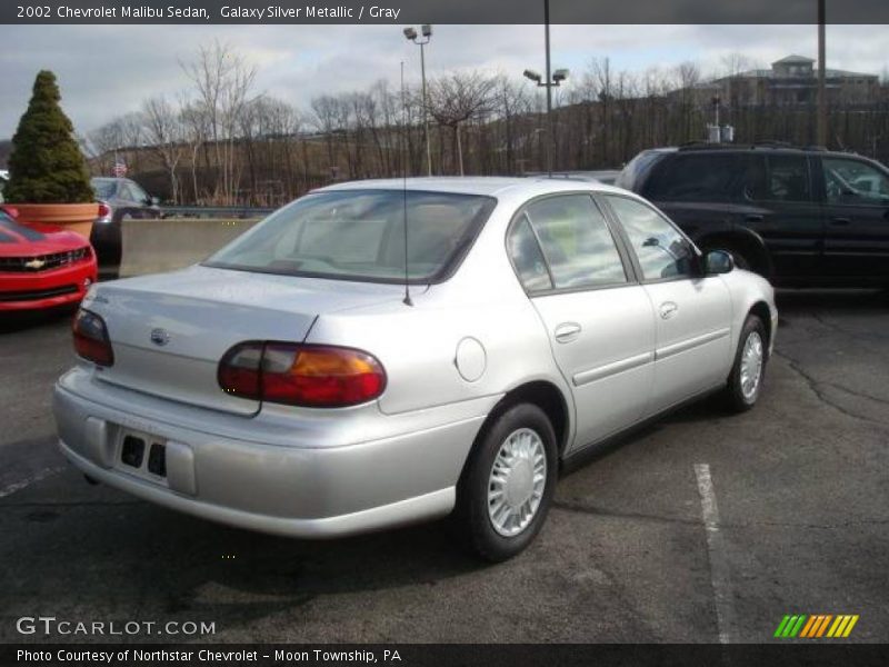 Galaxy Silver Metallic / Gray 2002 Chevrolet Malibu Sedan