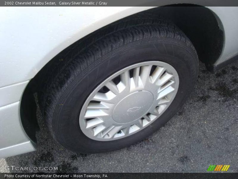 Galaxy Silver Metallic / Gray 2002 Chevrolet Malibu Sedan
