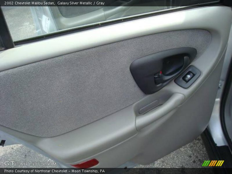 Galaxy Silver Metallic / Gray 2002 Chevrolet Malibu Sedan