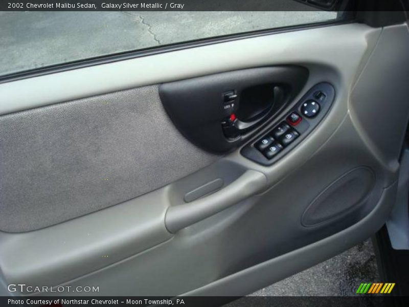 Galaxy Silver Metallic / Gray 2002 Chevrolet Malibu Sedan