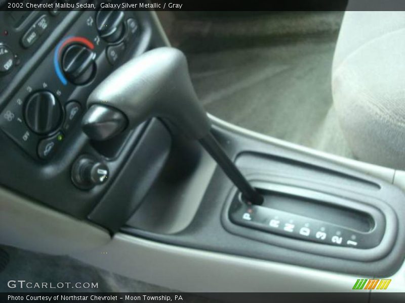 Galaxy Silver Metallic / Gray 2002 Chevrolet Malibu Sedan