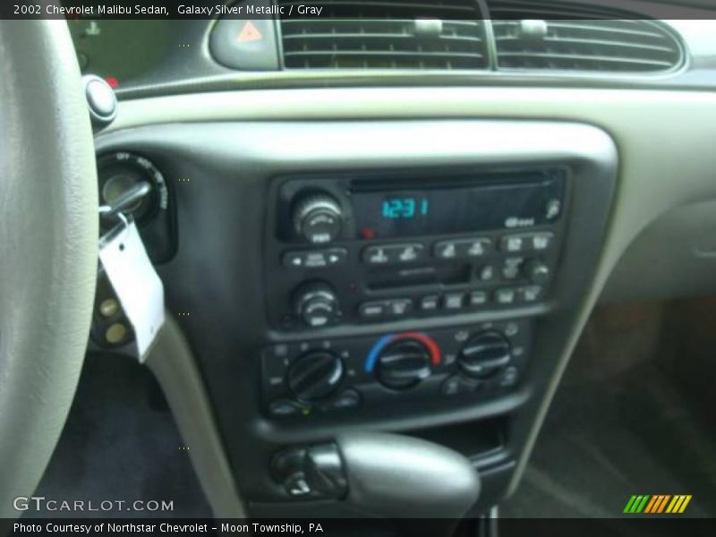 Galaxy Silver Metallic / Gray 2002 Chevrolet Malibu Sedan