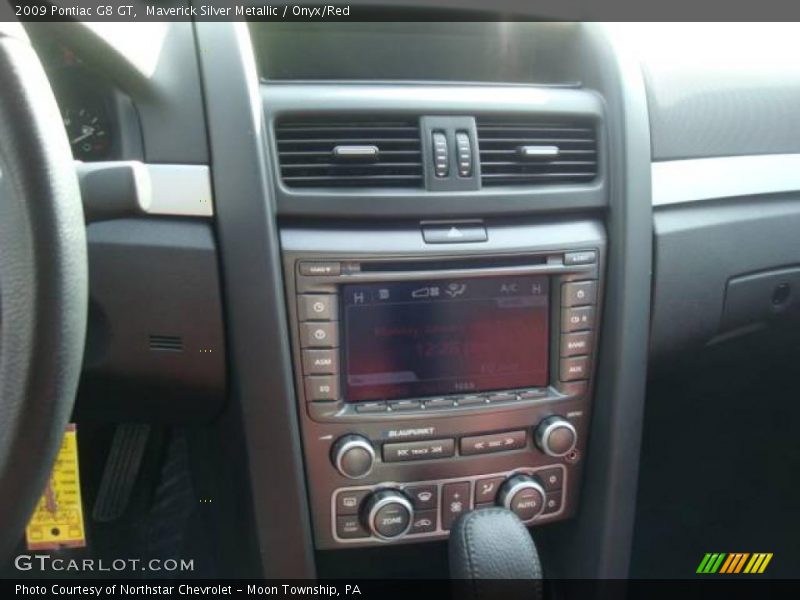 Maverick Silver Metallic / Onyx/Red 2009 Pontiac G8 GT