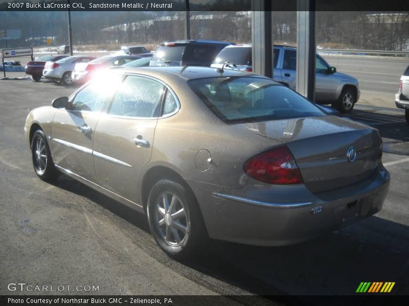 Sandstone Metallic / Neutral 2007 Buick LaCrosse CXL