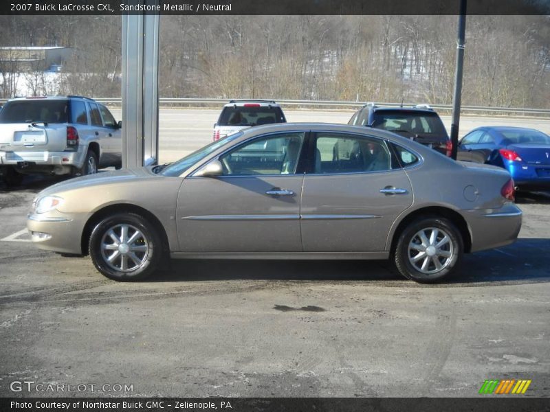 Sandstone Metallic / Neutral 2007 Buick LaCrosse CXL