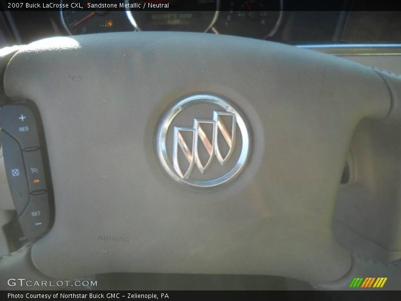 Sandstone Metallic / Neutral 2007 Buick LaCrosse CXL