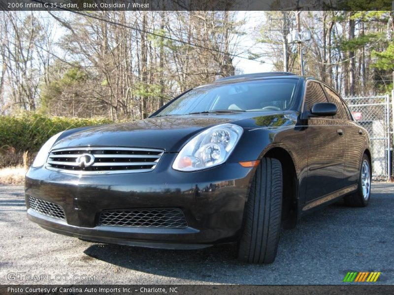 Black Obsidian / Wheat 2006 Infiniti G 35 Sedan