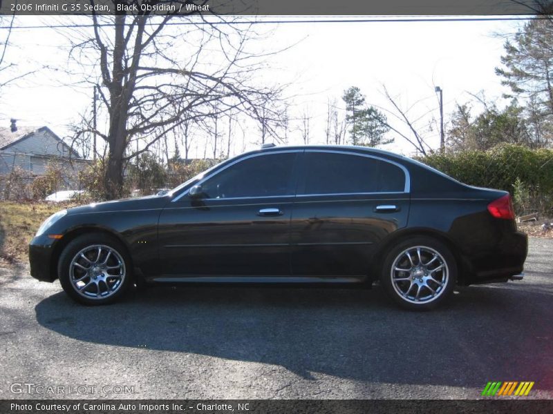 Black Obsidian / Wheat 2006 Infiniti G 35 Sedan