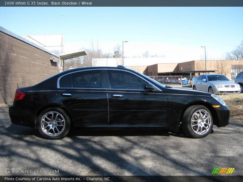Black Obsidian / Wheat 2006 Infiniti G 35 Sedan