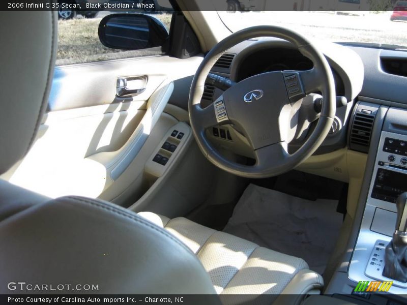 Black Obsidian / Wheat 2006 Infiniti G 35 Sedan