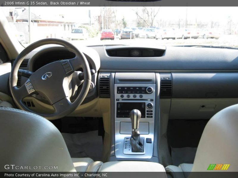 Black Obsidian / Wheat 2006 Infiniti G 35 Sedan