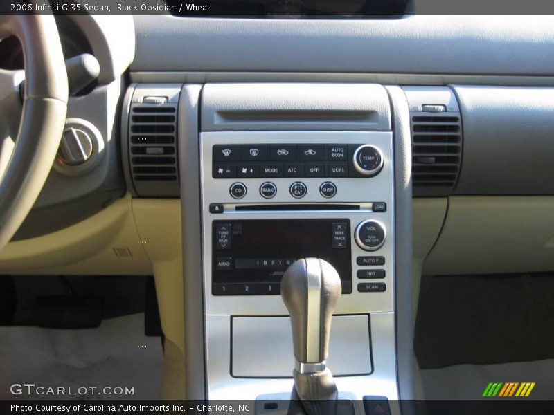 Black Obsidian / Wheat 2006 Infiniti G 35 Sedan